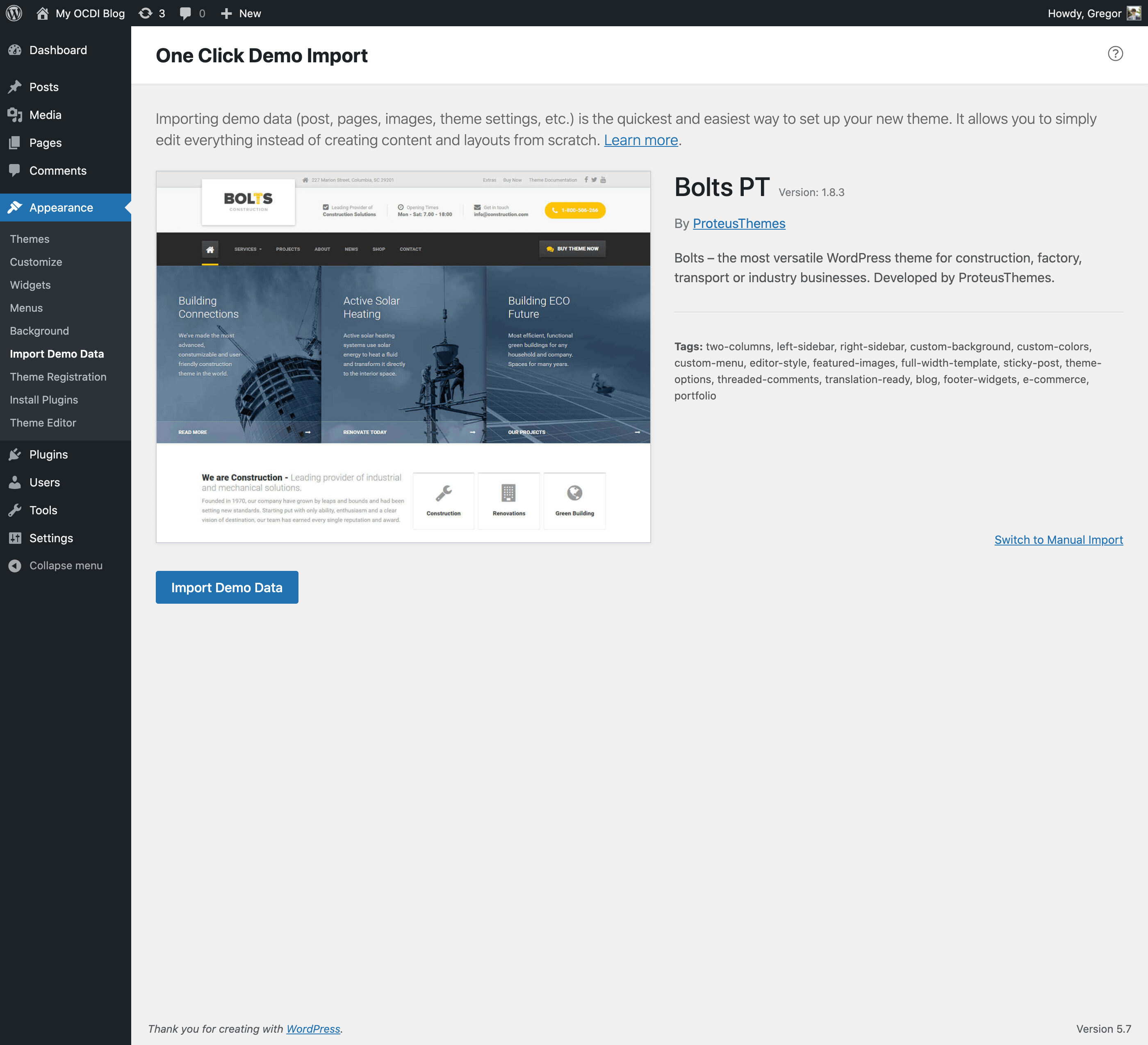 One Click Demo Import: Pricing, Reviews and More