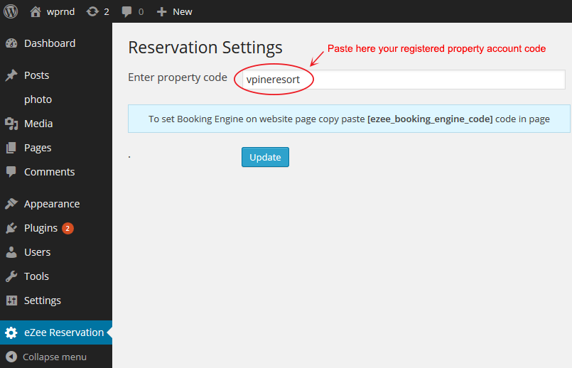eZee Online Hotel Booking Engine