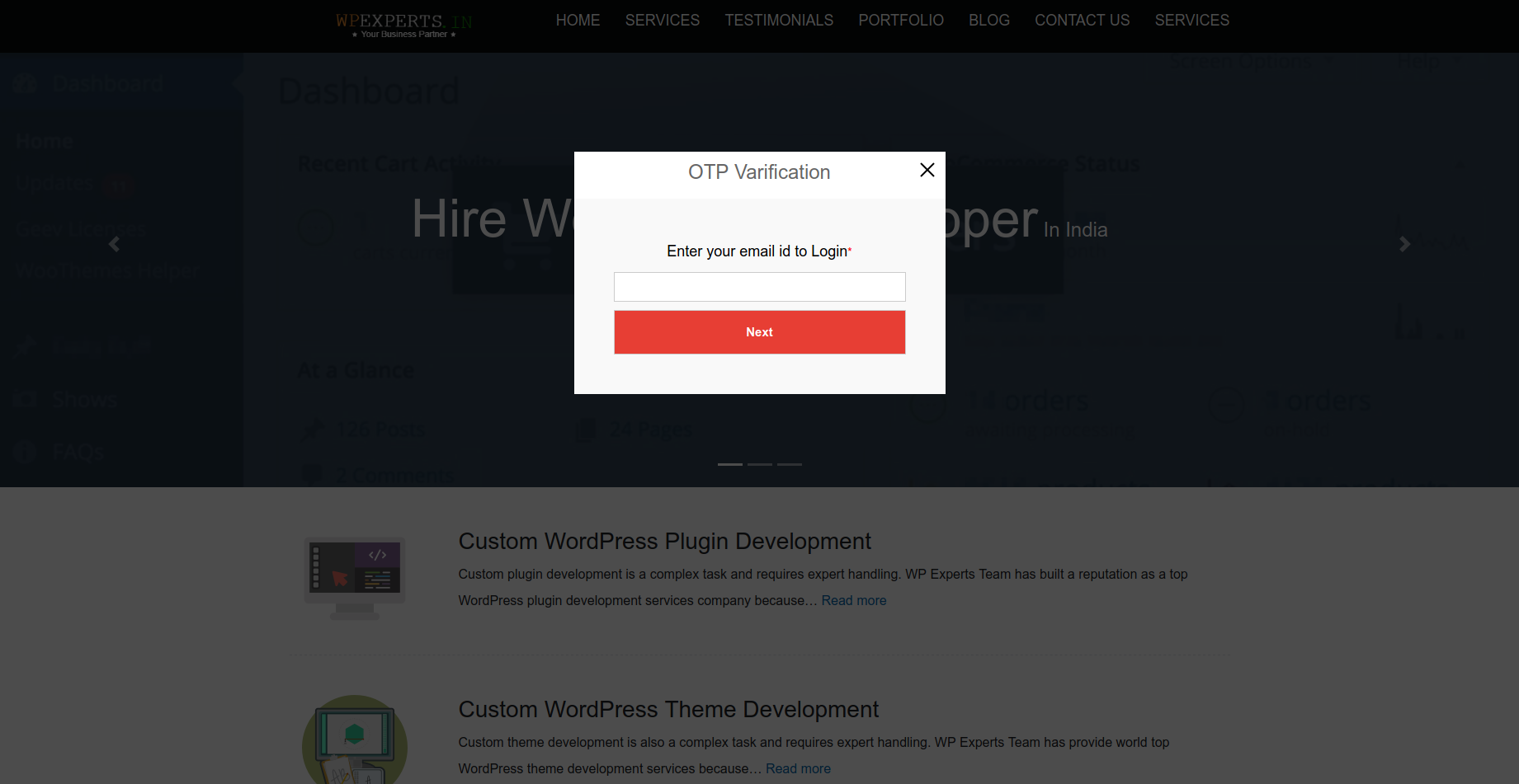 Login With OTP