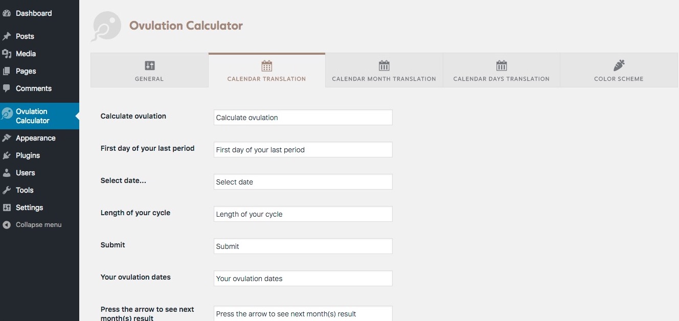Ovulation Calculator