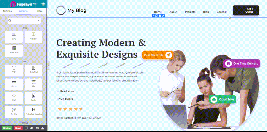 Page Builder: Pagelayer &#8211; Drag and Drop website builder