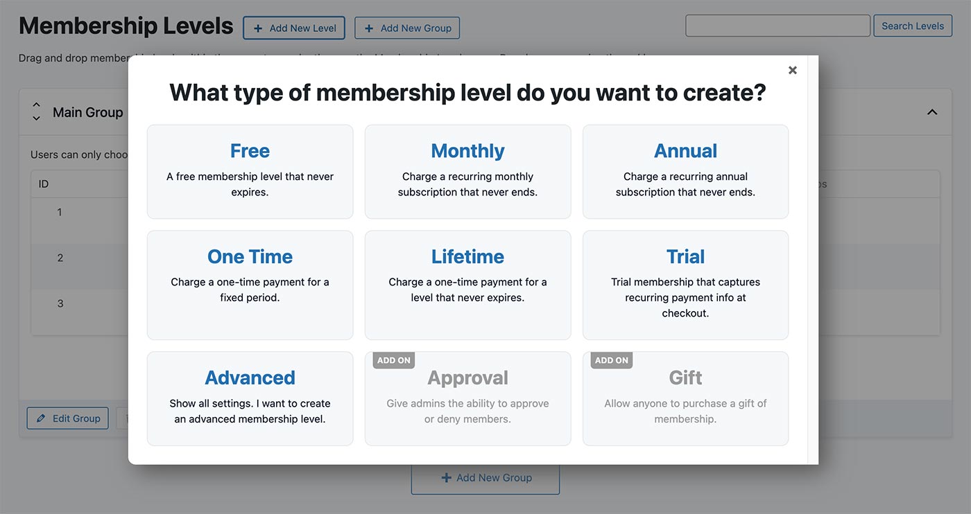 Paid Memberships Pro – Content Restriction, User Registration, & Paid Subscriptions