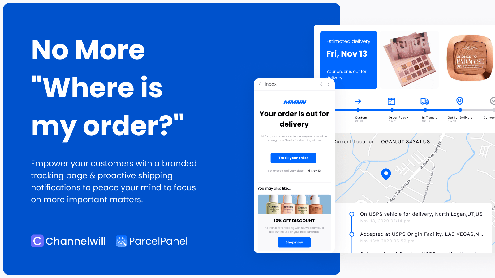 ParcelPanel (Free to install) – Shipment Tracking, Tracking, and Order Tracking for WooCommerce