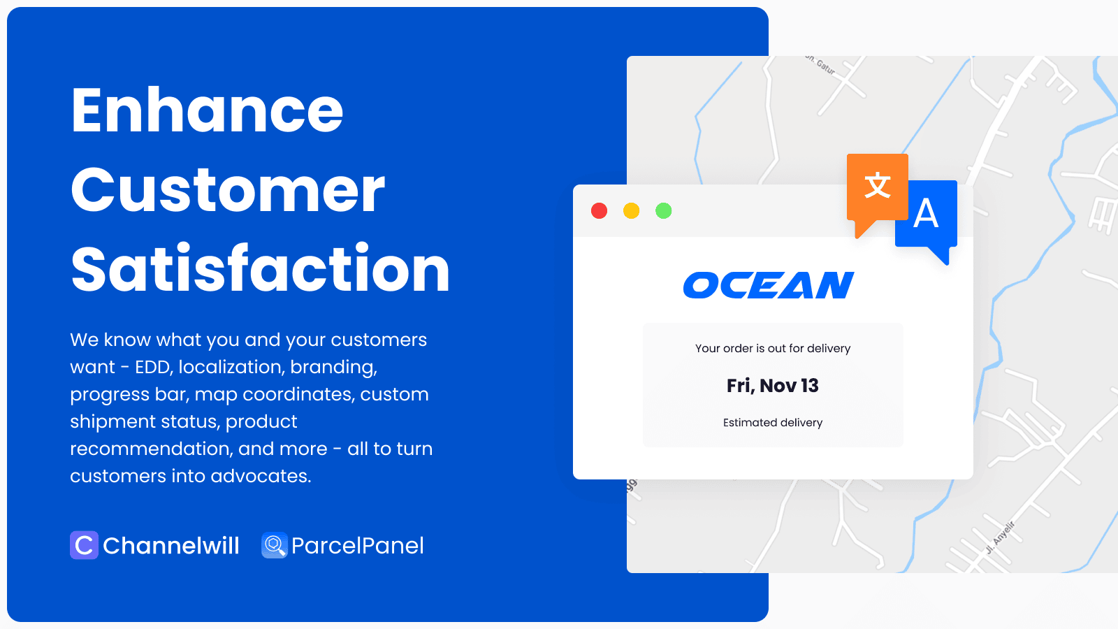 ParcelPanel (Free to install) – Shipment Tracking, Tracking, and Order Tracking for WooCommerce
