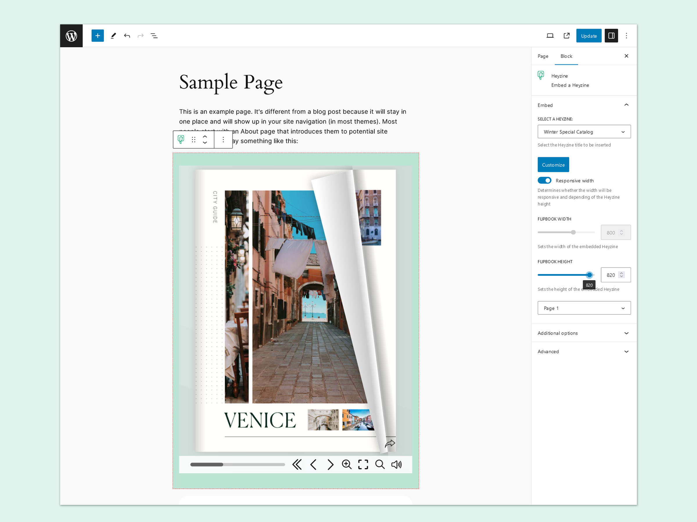PDF Flipbook Heyzine