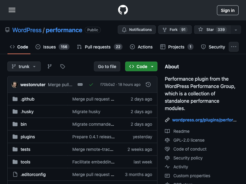 Performance Lab
