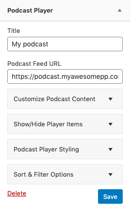Podcast Player – Your Podcasting Companion