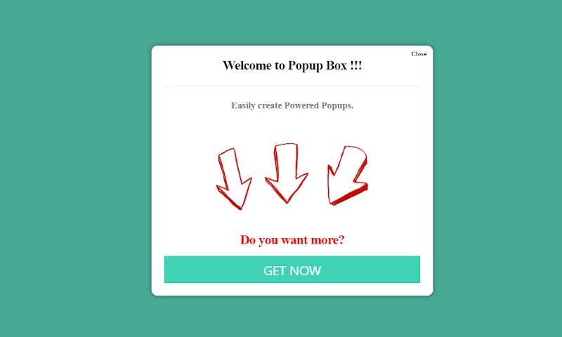 Popup Box – new WordPress popup plugin