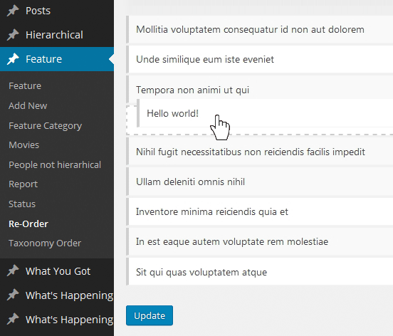 Post Types Order: Pricing, Instructions, Reviews and More