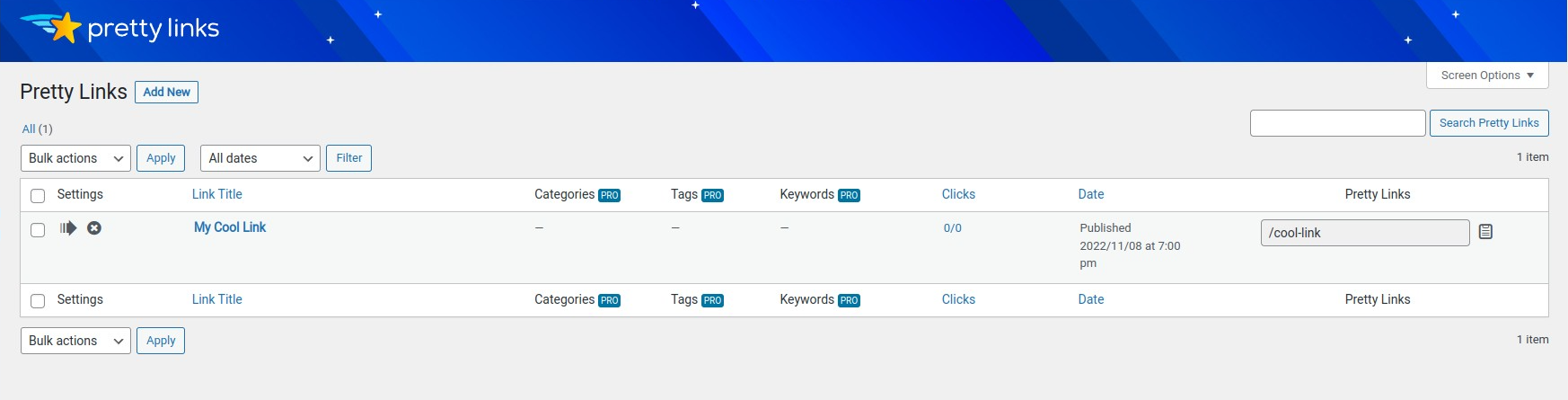 Pretty Links – Affiliate Links, Link Branding, Link Tracking & Marketing Plugin