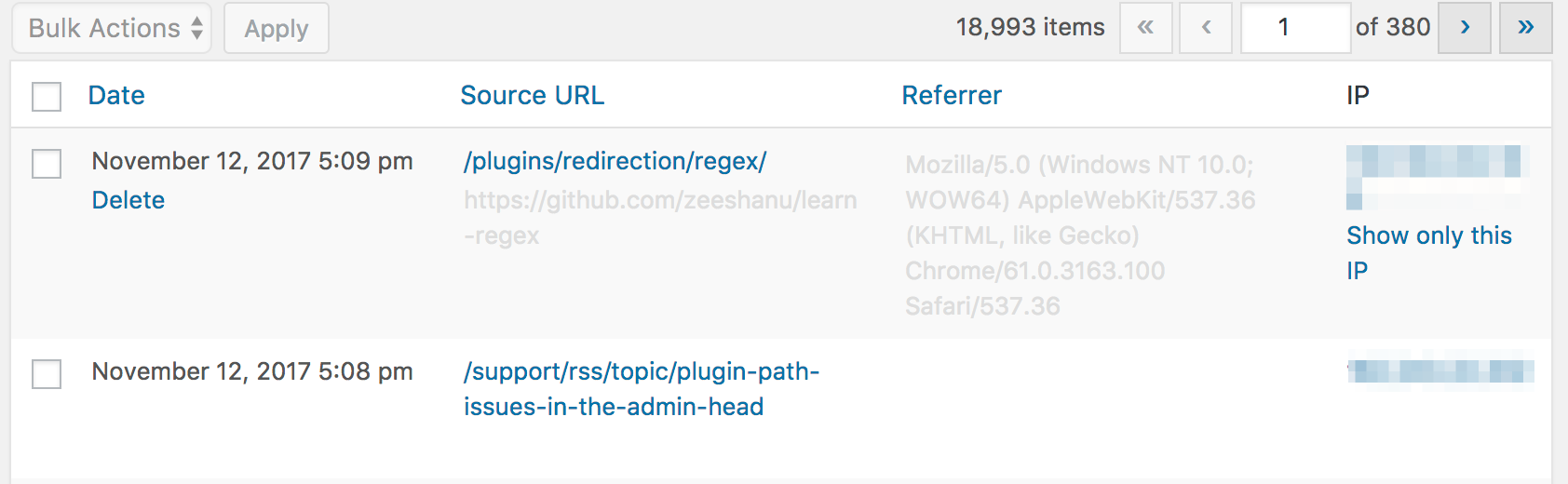 Redirection