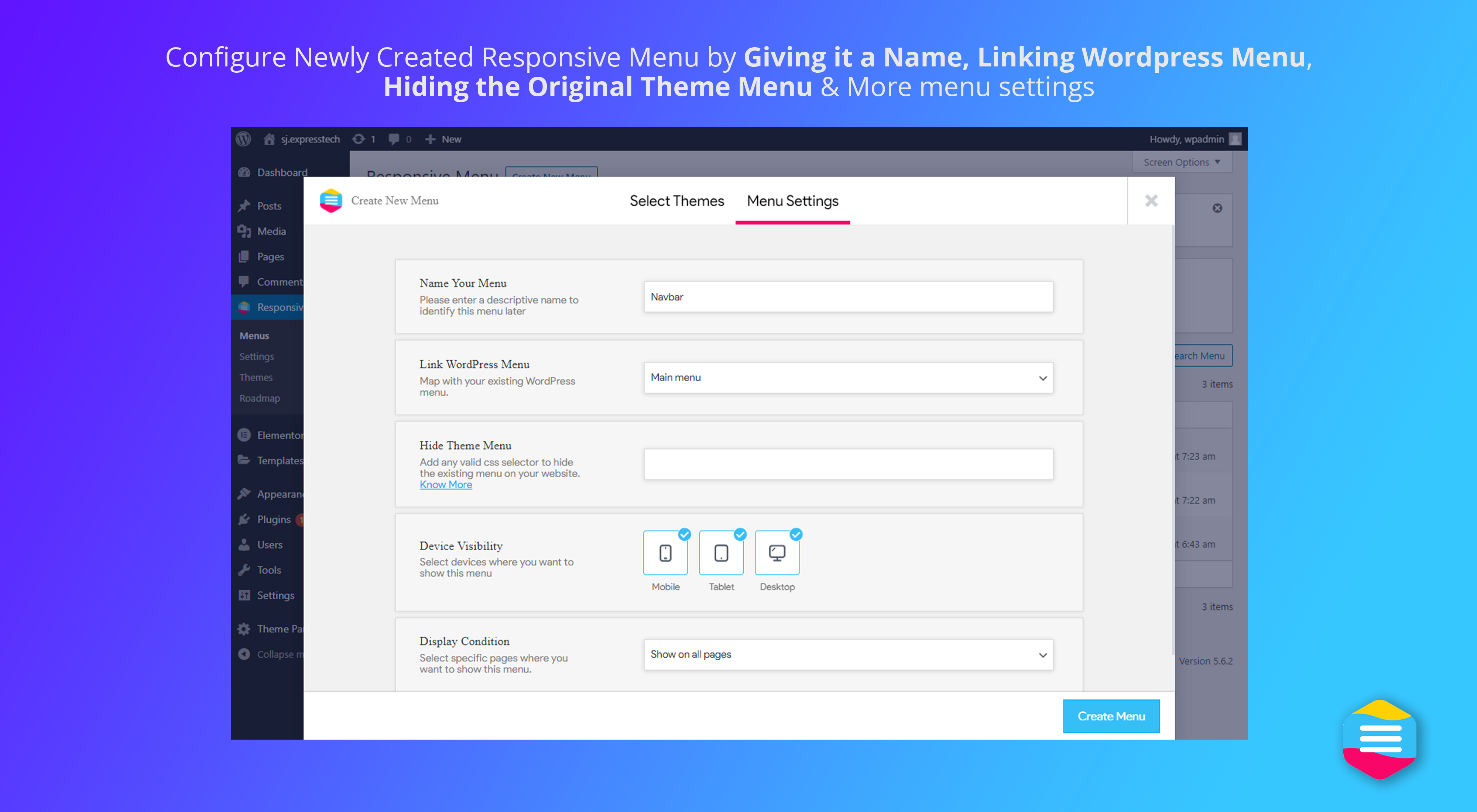 Responsive Menu – Create Mobile-Friendly Menu