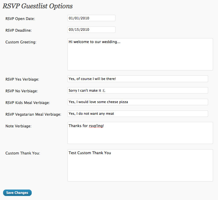 RSVP and Event Management Plugin