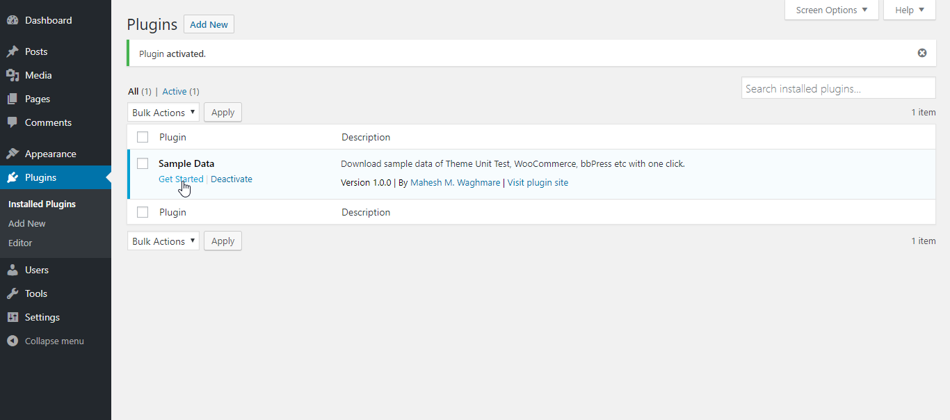 Site Demo Content