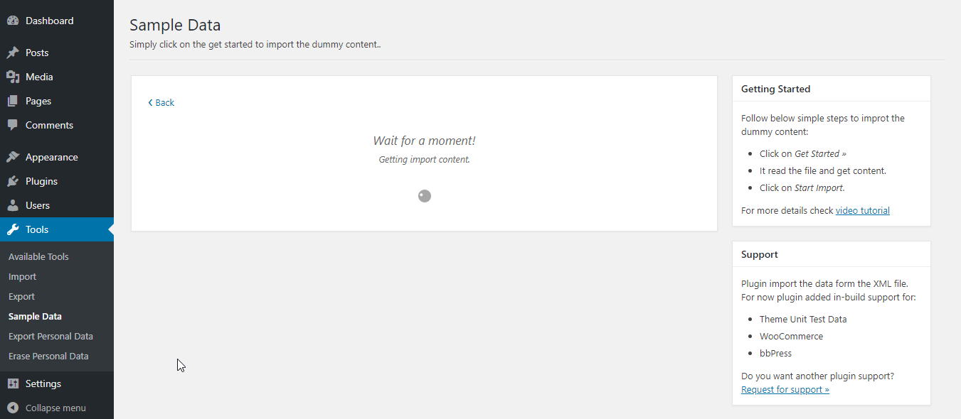Site Demo Content