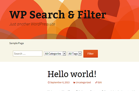 Search & Filter