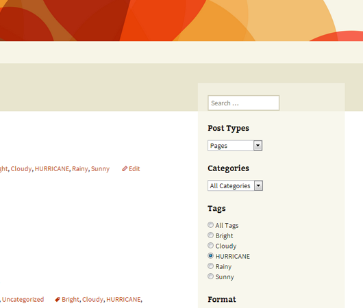 Search & Filter