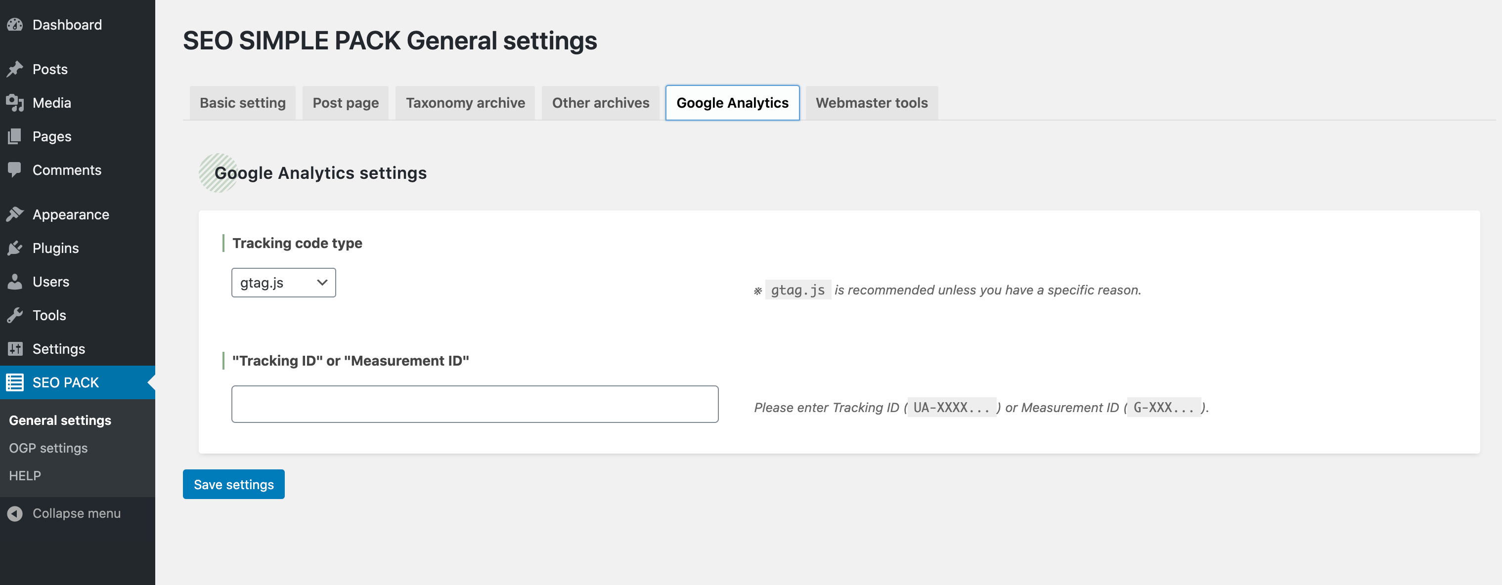 SEO SIMPLE PACK