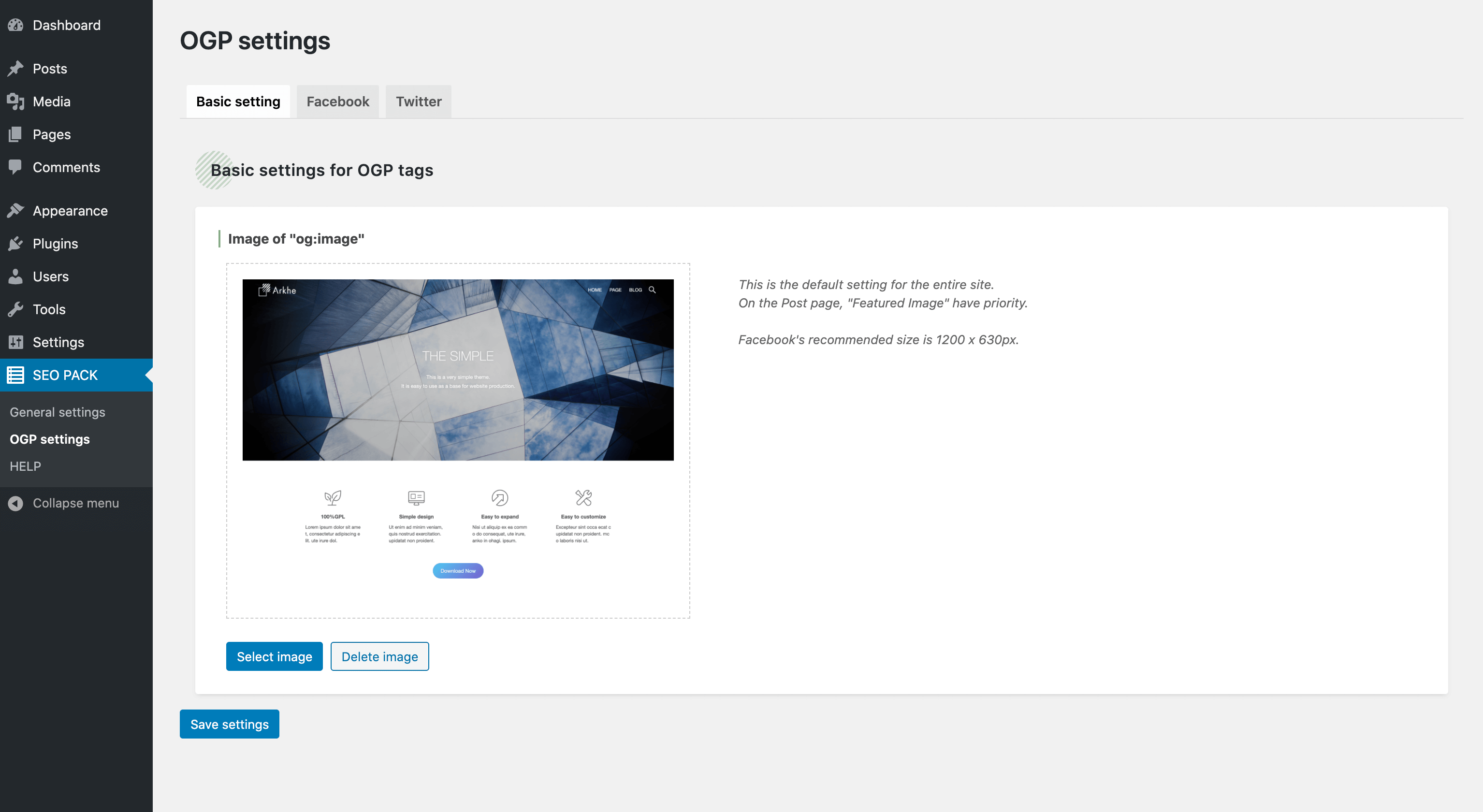 SEO SIMPLE PACK