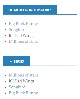 Series