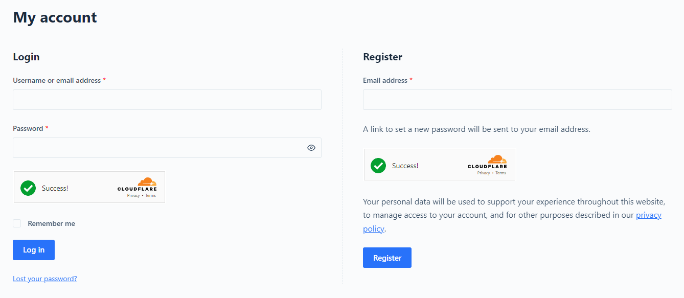 Simple Cloudflare Turnstile &#8211; CAPTCHA Alternative