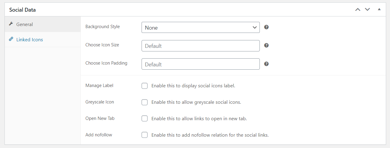 Social Icons