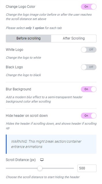 Sticky Header Effects for Elementor Plugin Review