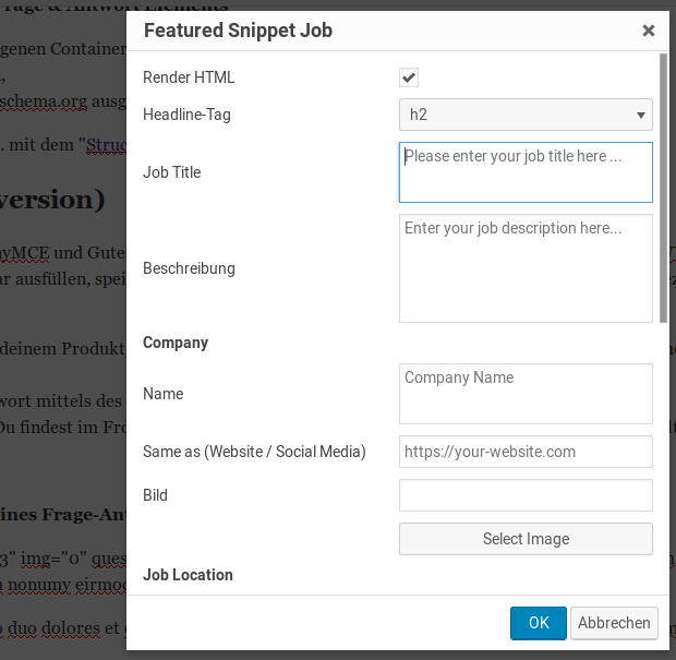 Structured Content (JSON-LD) #wpsc