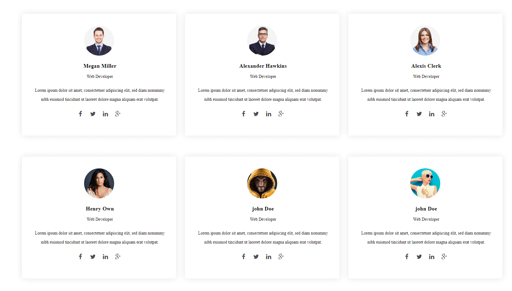 Team Builder – Team Member Showcase With Grid and slider, Compatible With Elementor, Gutenberg