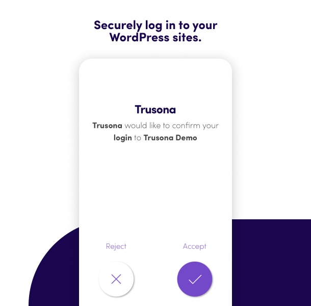 Trusona for WordPress