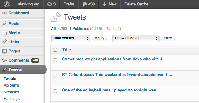 Tools for Twitter