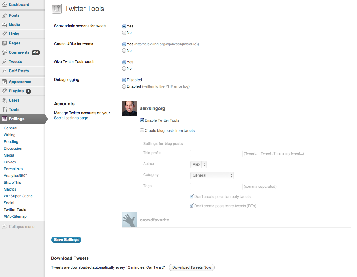 Tools for Twitter