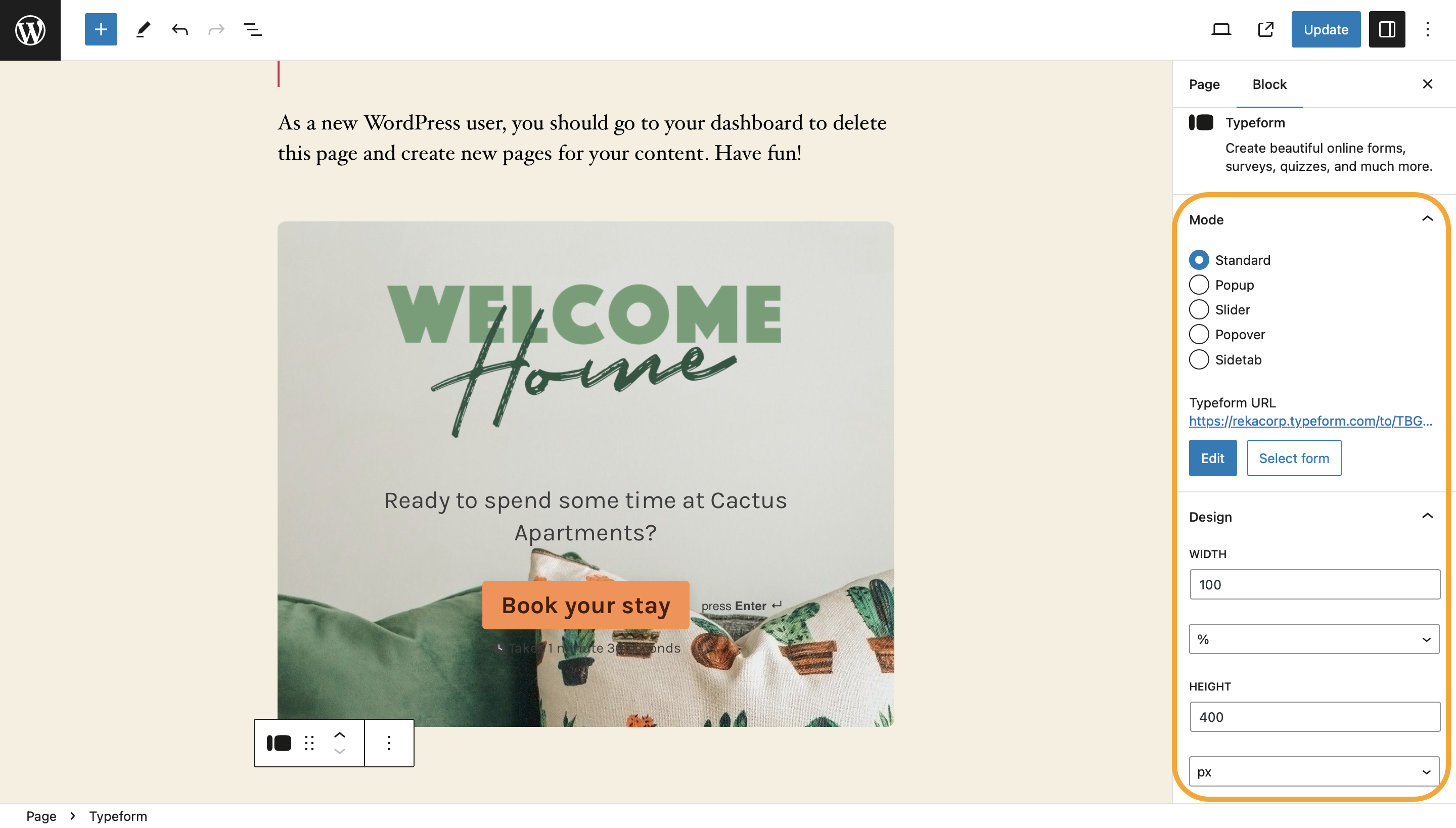 Typeform | Build, embed, and manage beautiful forms right in WordPress