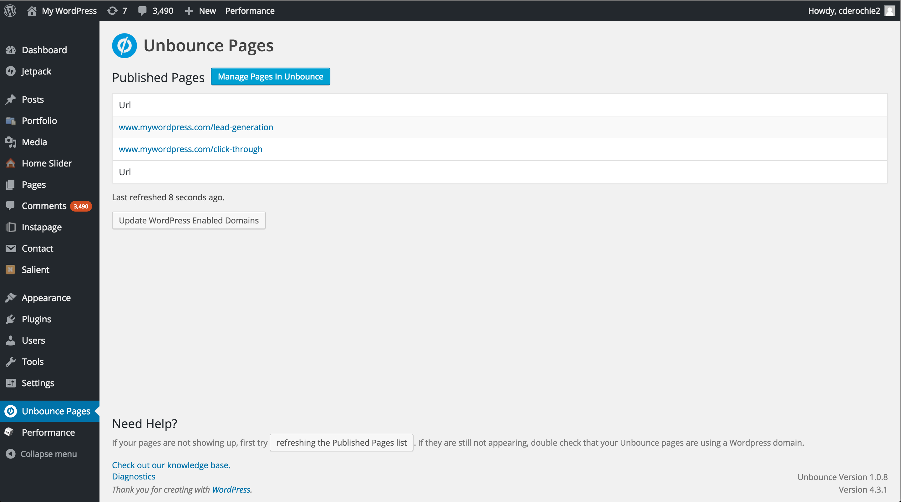 Unbounce Landing Pages