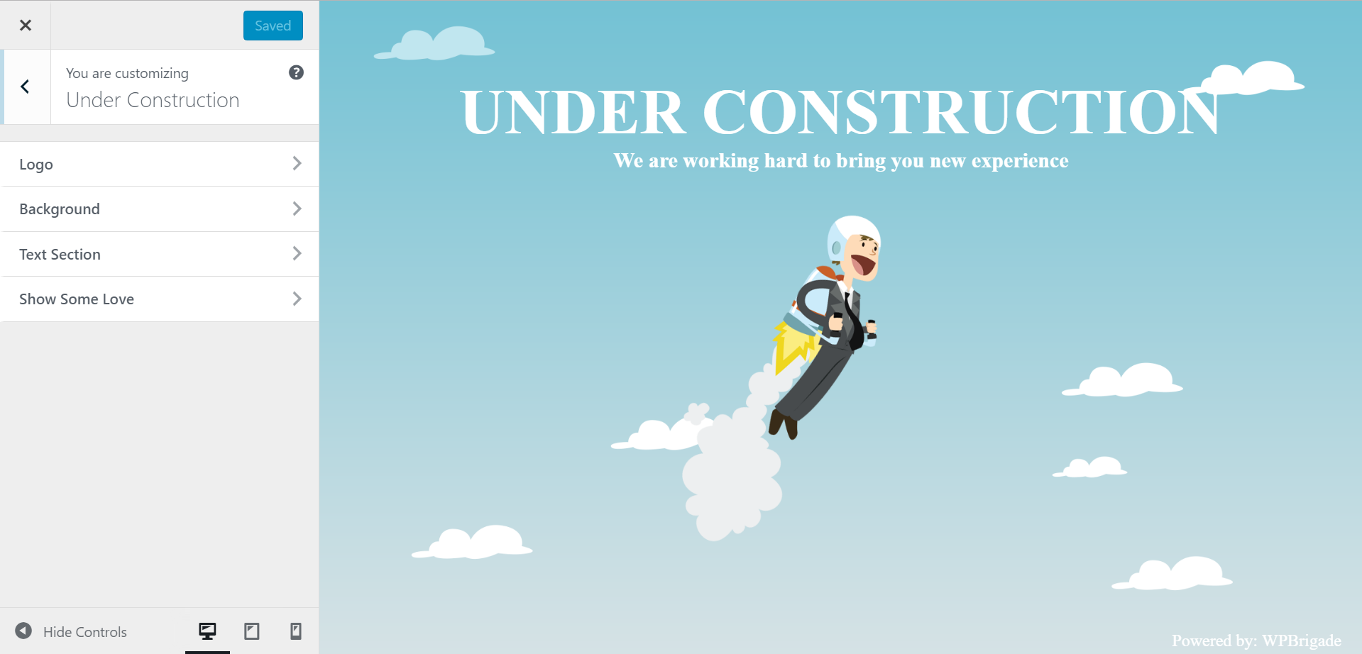 Under Construction, Coming Soon &amp; Maintenance Mode