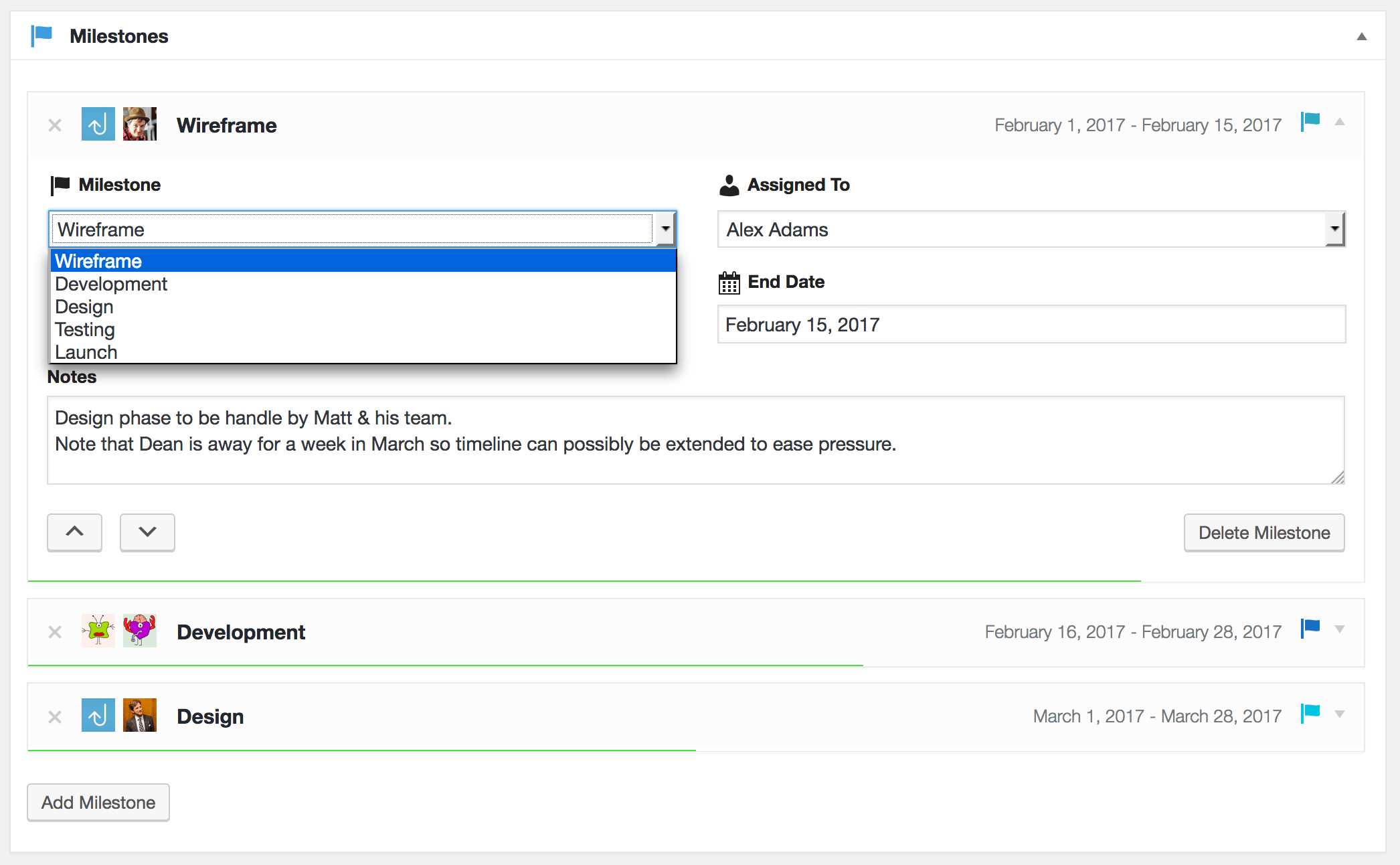 UpStream: a Project Management Plugin for WordPress