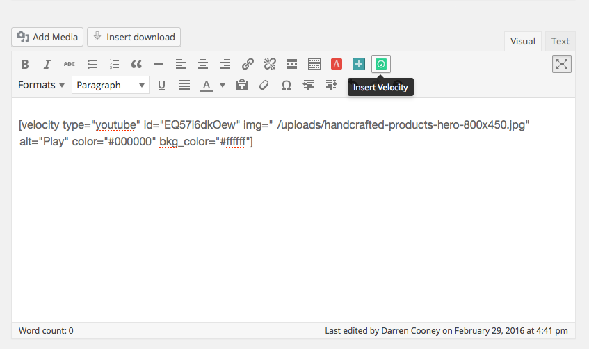 Velocity – Video Lazy Loading for YouTube, Twitch and Vimeo