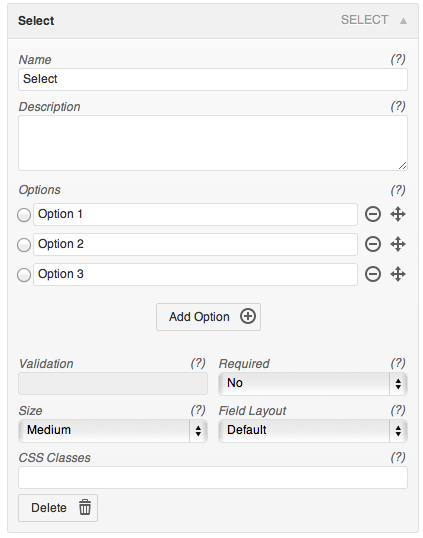 Visual Form Builder