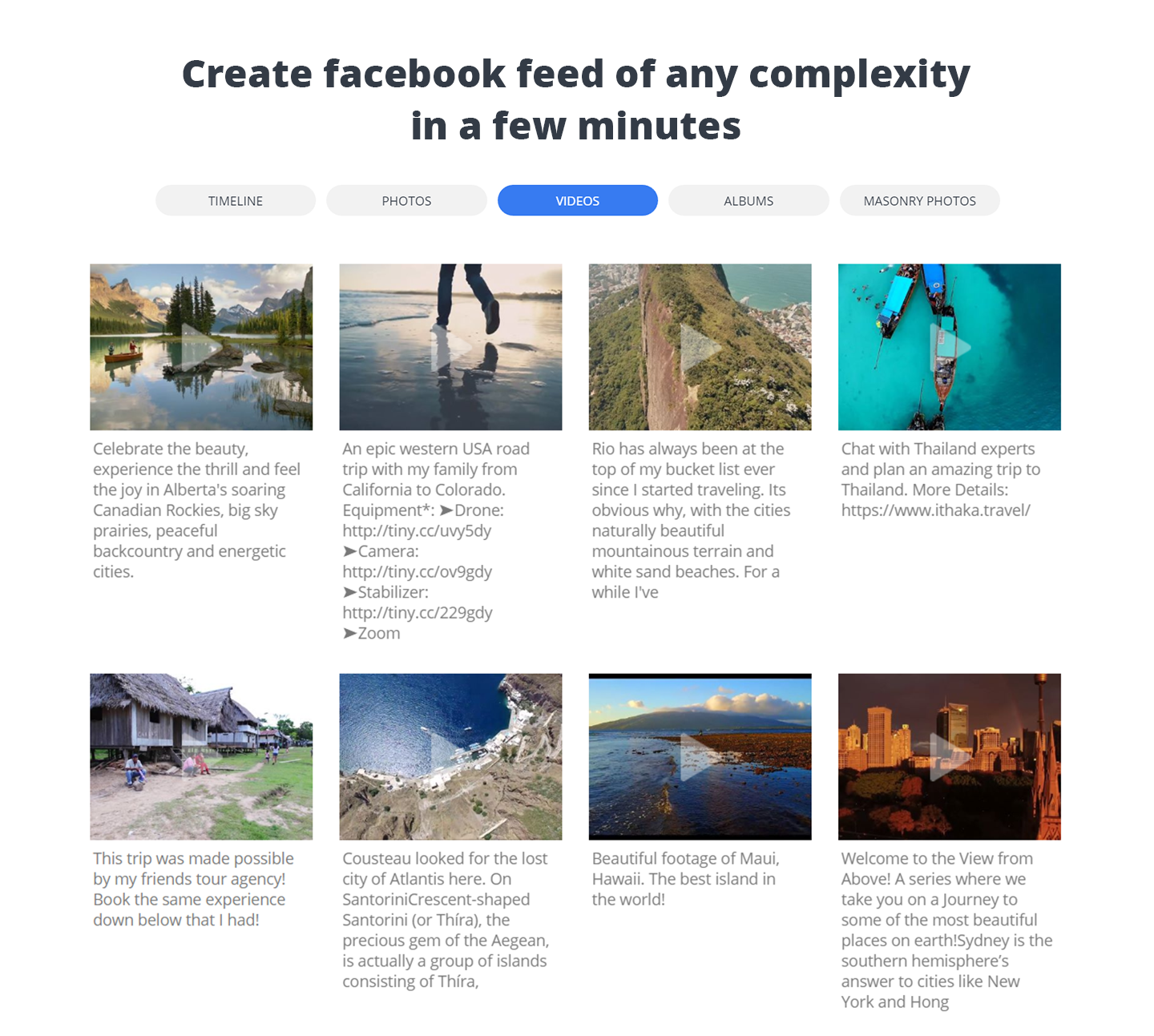 10Web Social Post Feed