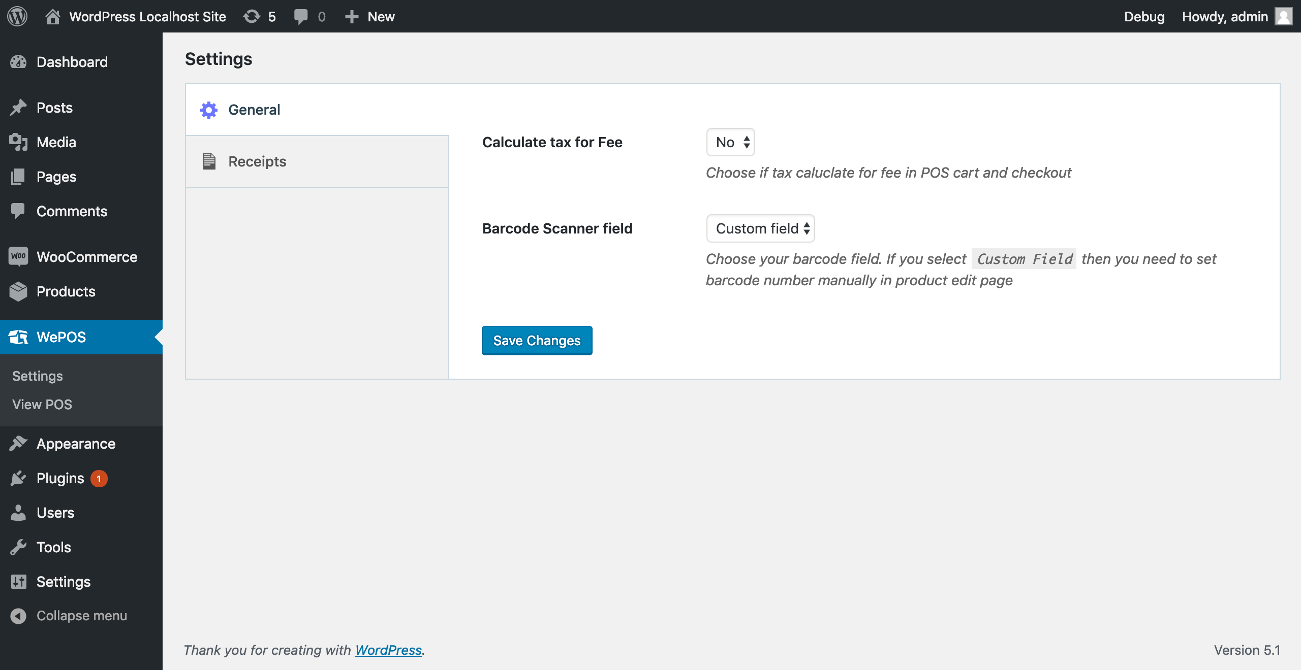 wePOS – Point Of Sale (POS) for WooCommerce