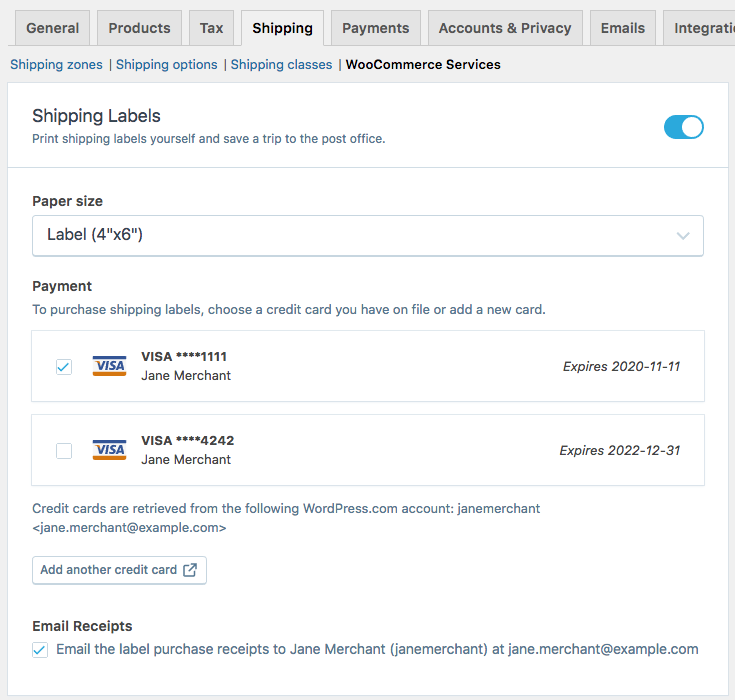 WooCommerce Shipping & Tax