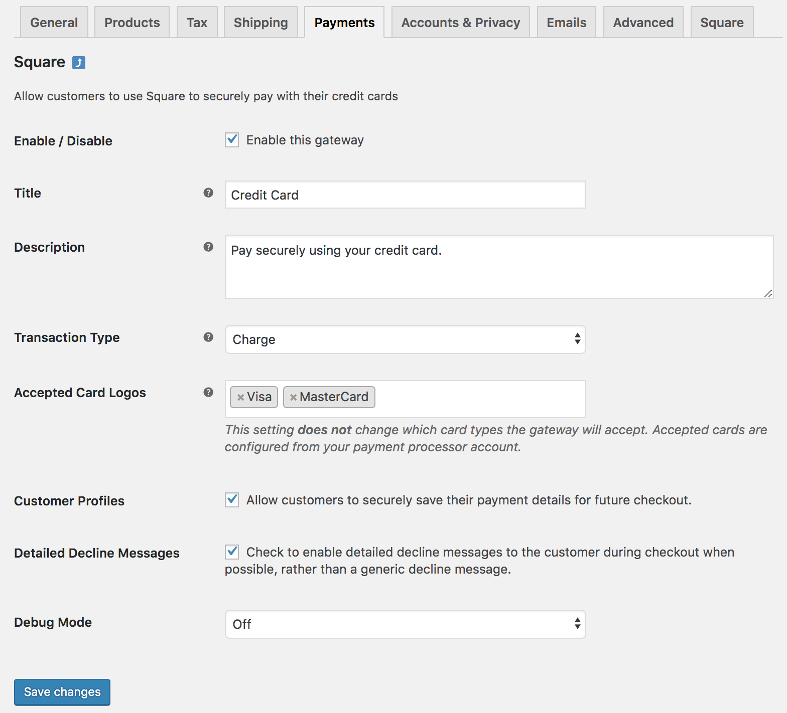 WooCommerce Square