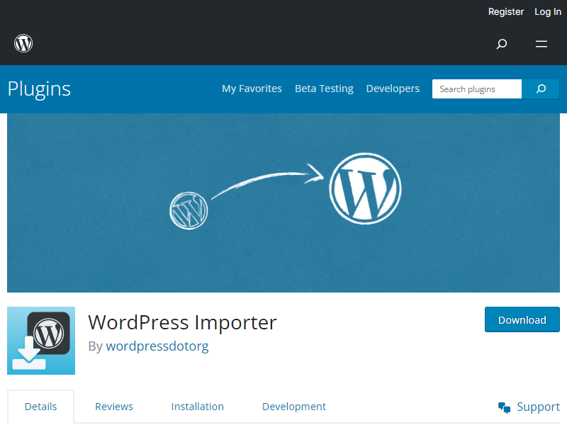 WordPress Importer