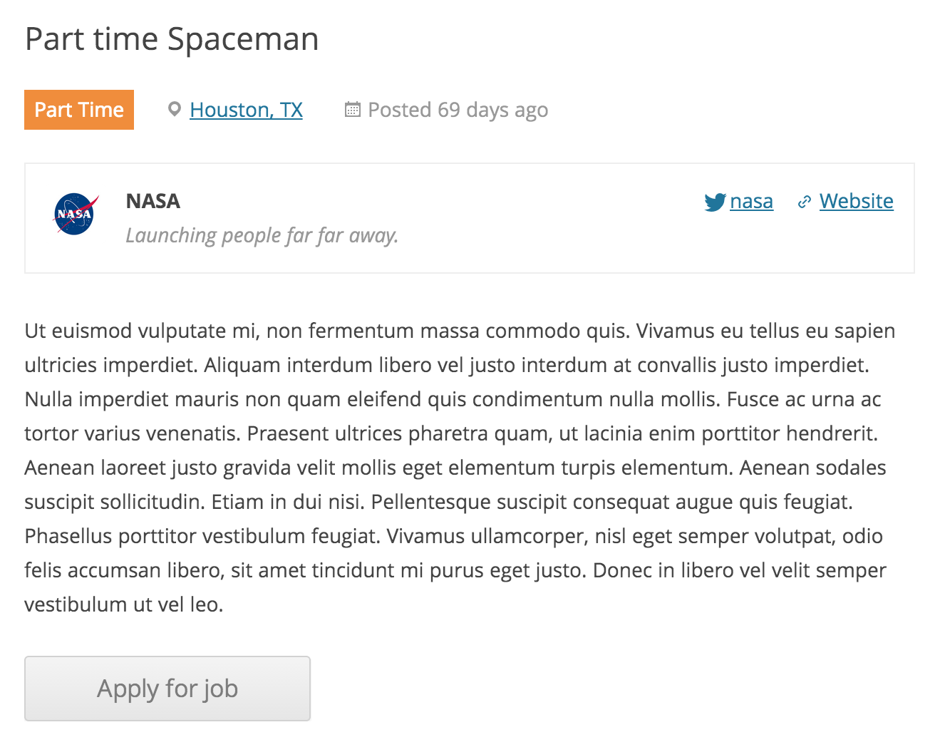 WP Job Manager