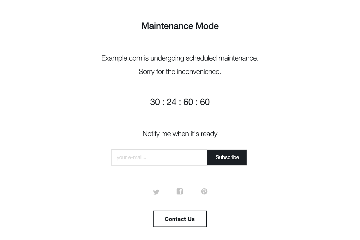 LightStart &#8211; Maintenance Mode, Coming Soon and Landing Page Builder