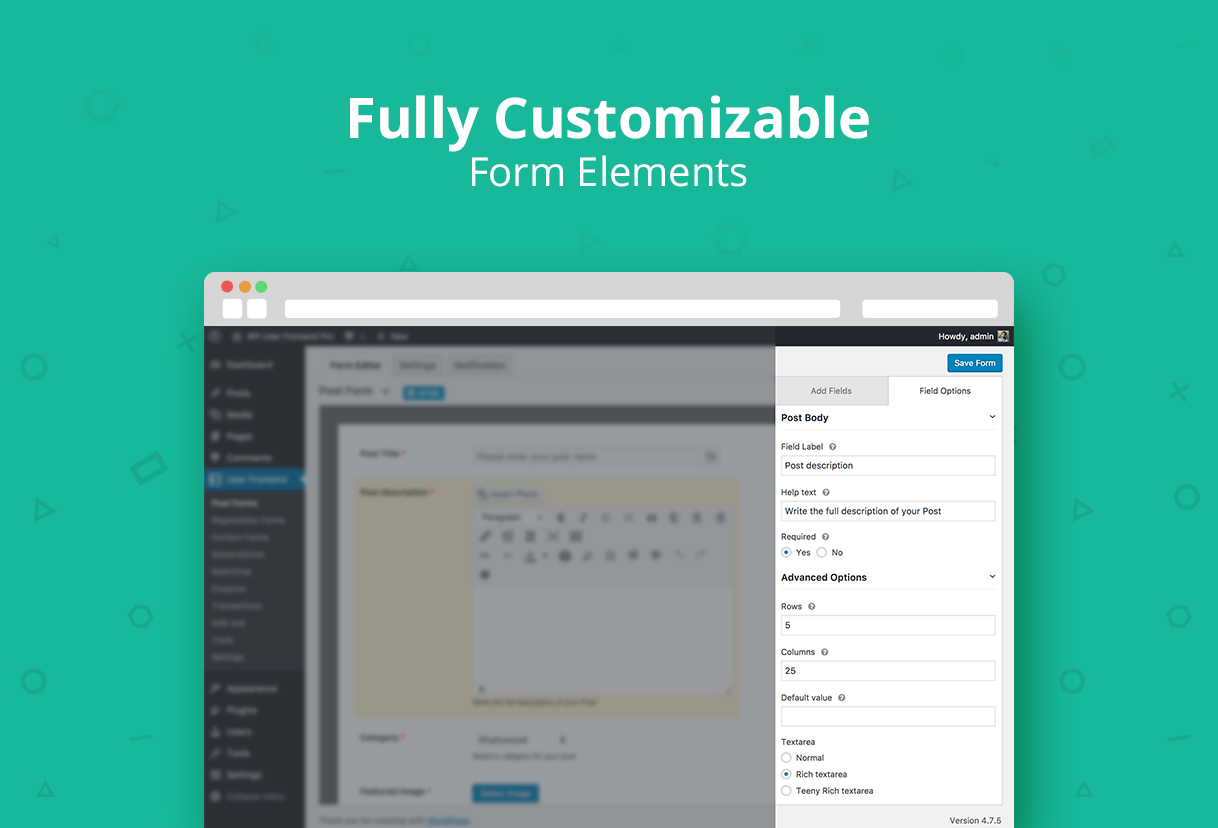 Registration, User Profile, Membership, Content Restriction, User Directory, and Frontend Post Submission