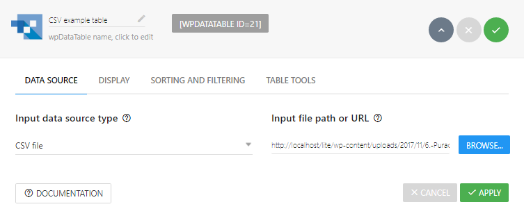 wpDataTables &#8211; WordPress Data Table, Dynamic Tables &amp; Table Charts Plugin