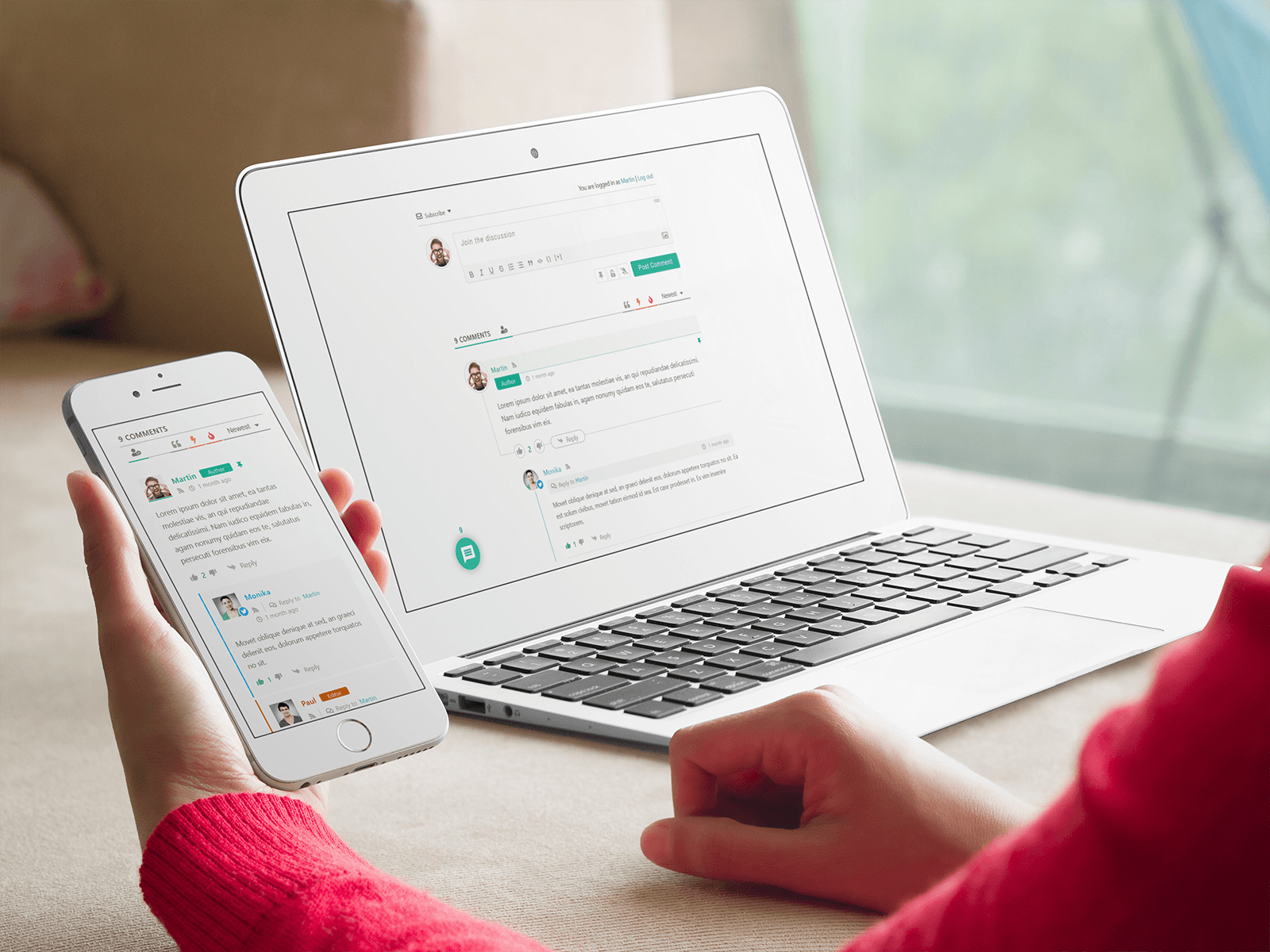 Comments – wpDiscuz