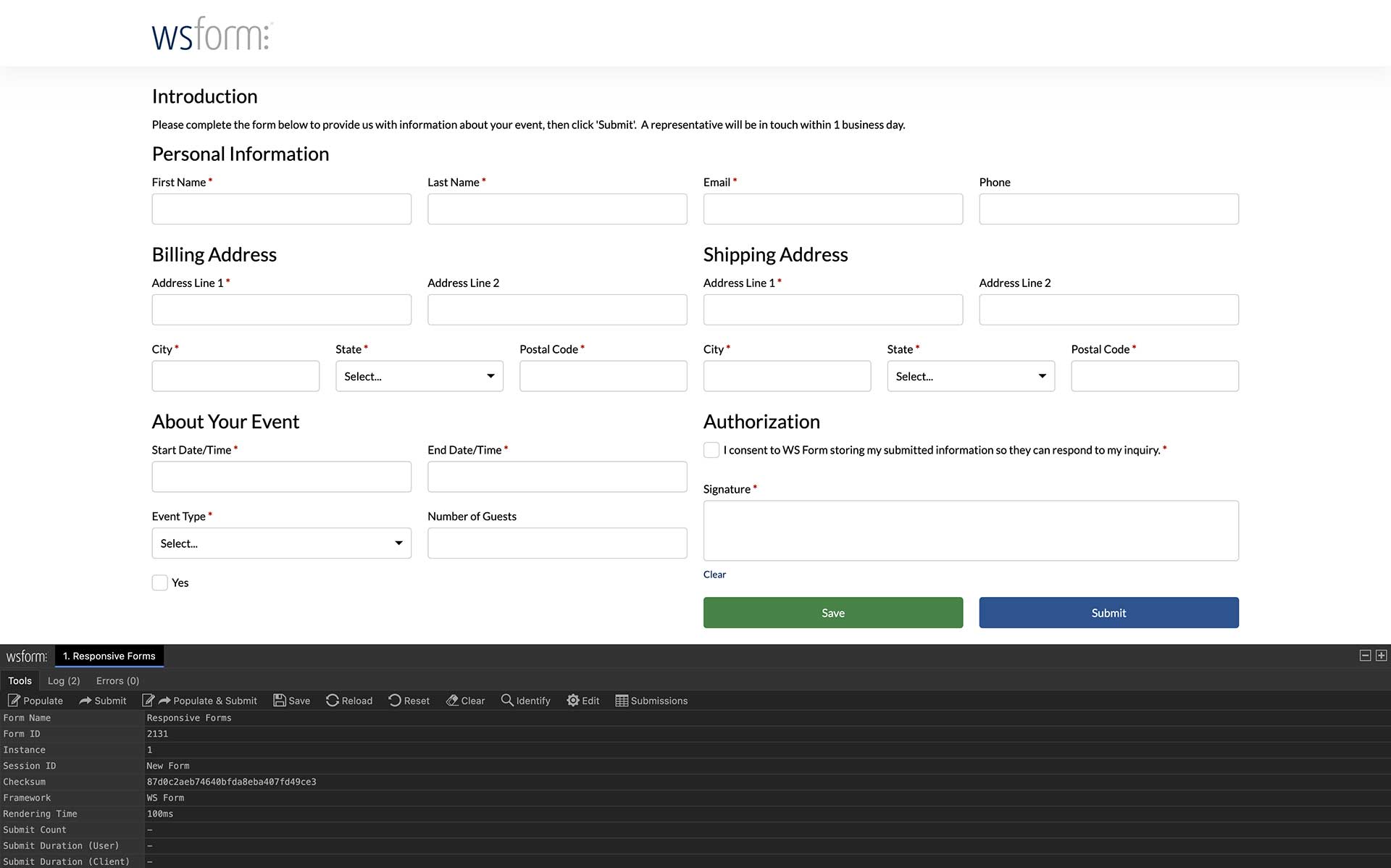 WS Form LITE &#8211; Drag &amp; Drop Contact Form Builder for WordPress