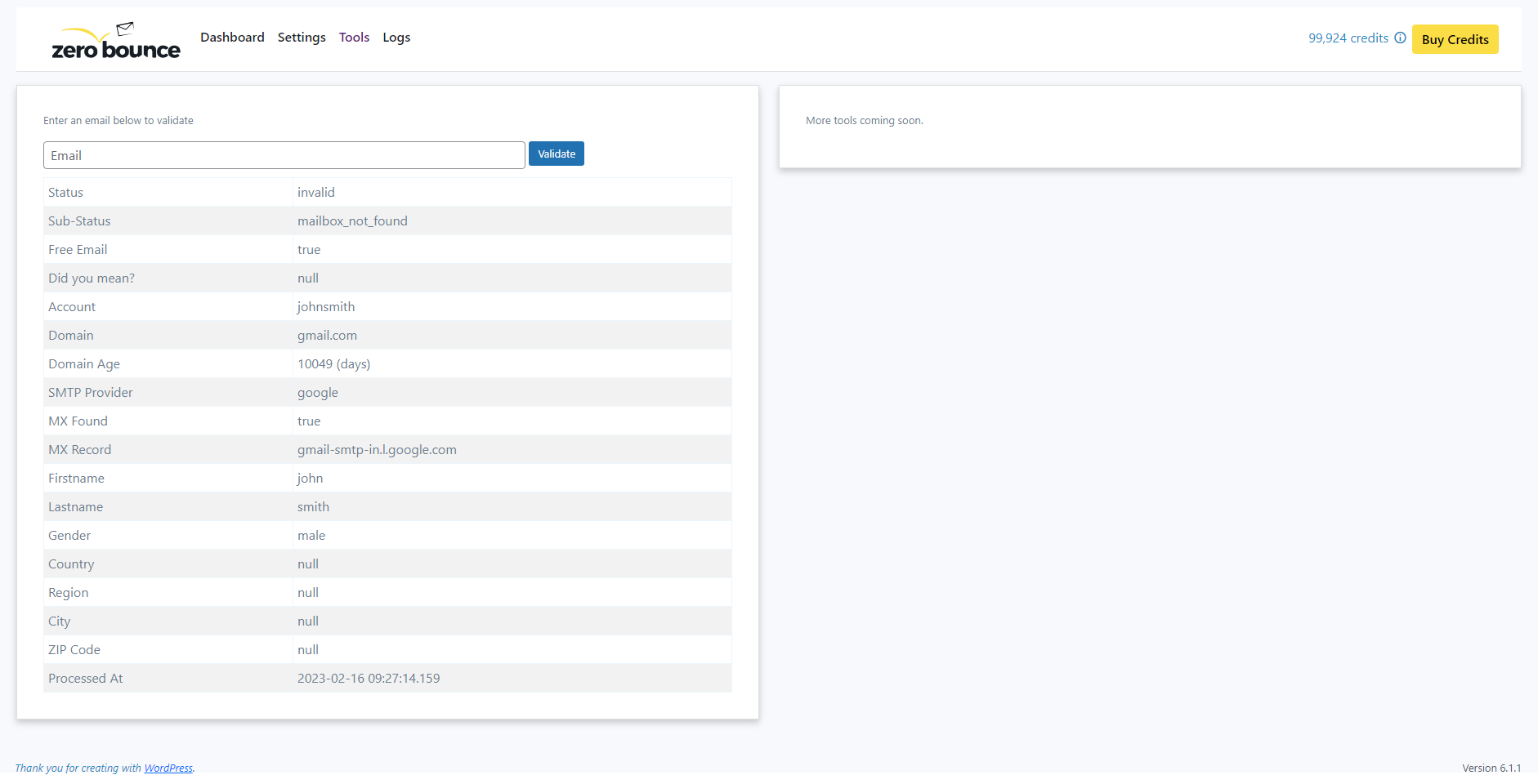 ZeroBounce Email Verification & Validation
